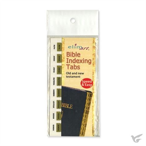 Productafbeelding: voorkant van Bible tabs gold tabs