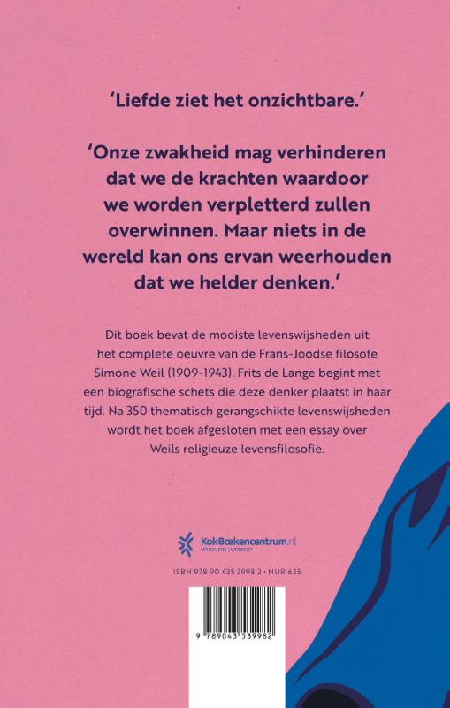 Productafbeelding: achterkant van Simone Weil