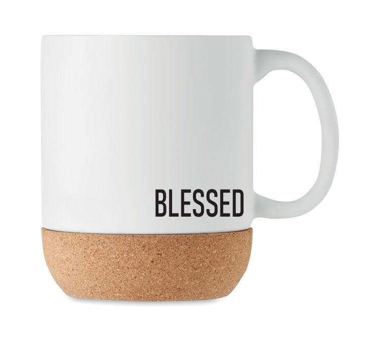 Productafbeelding: voorkant van Blessed (mug ceramic insulated)