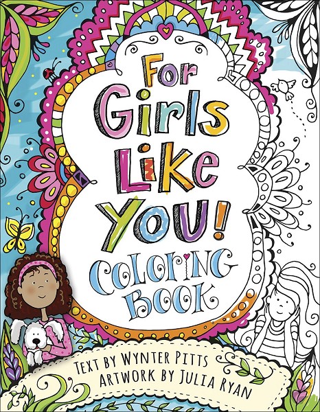 Productafbeelding: voorkant van Colouringbook For girls like you
