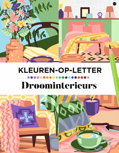 Productafbeelding: voorkant van Kleuren op letter / droominterieurs