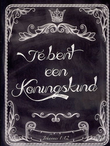Productafbeelding: voorkant van Kaart je bent een Koningskind