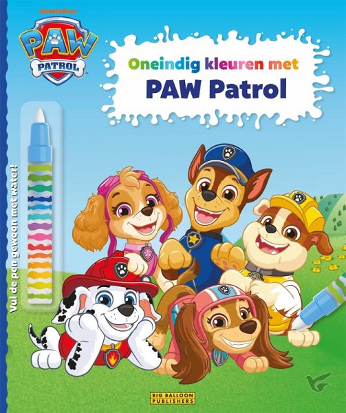 Productafbeelding: voorkant van Oneindig kleuren met PAW Patrol