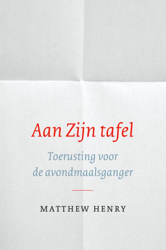 Productafbeelding: voorkant van Aan zijn tafel