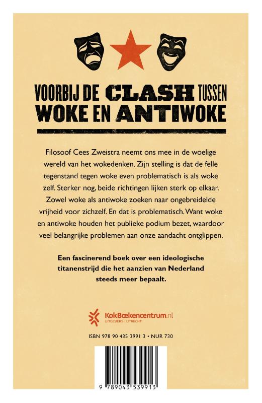 Productafbeelding: achterkant van Woke theater