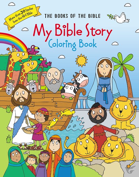 Productafbeelding: voorkant van My Bible Story Coloring Book