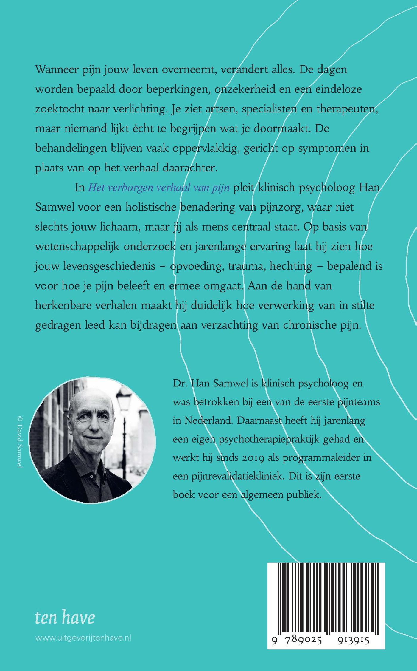 Productafbeelding: achterkant van Het verborgen verhaal van pijn