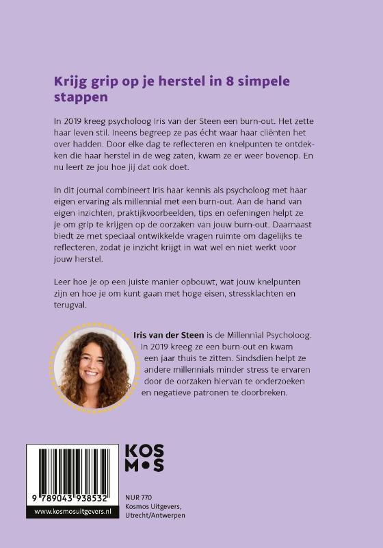 Productafbeelding: achterkant van De Burn-out Coach