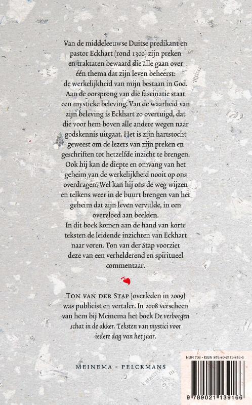 Productafbeelding: achterkant van De weg van Eckhart