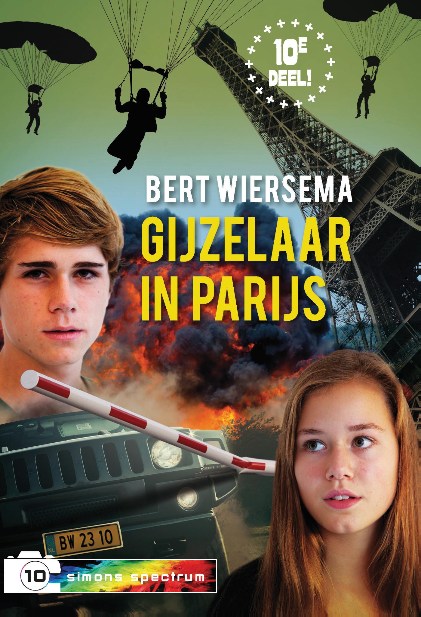 Productafbeelding: voorkant van Gijzelaar in Parijs