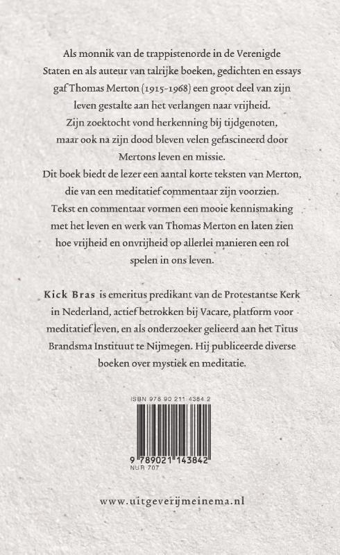 Productafbeelding: achterkant van Leven met Thomas Merton