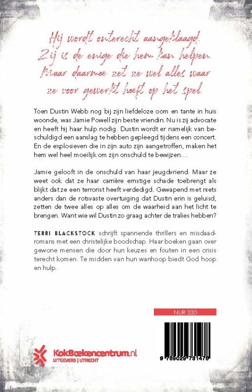 Productafbeelding: achterkant van Onverdiend