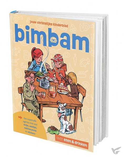 Productafbeelding: voorkant van BimBam schoolagenda 2023-24
