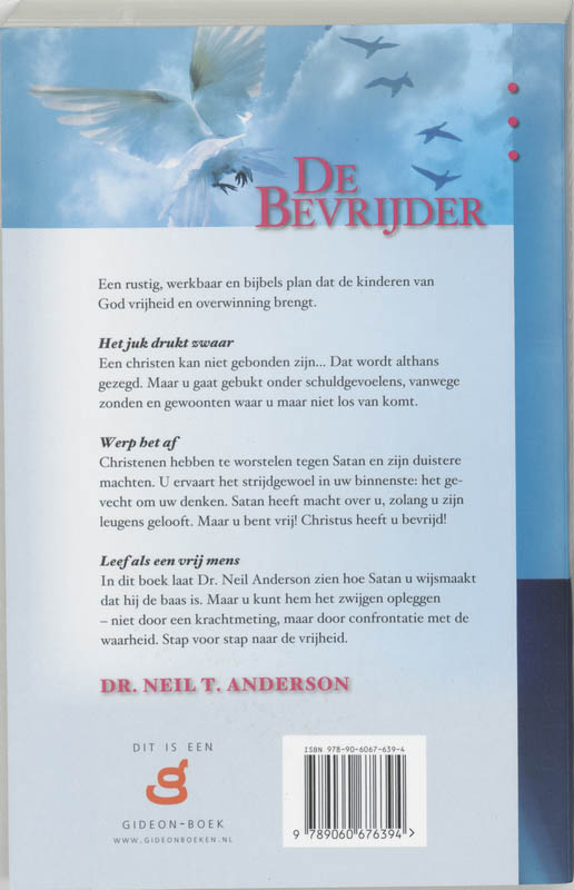 Productafbeelding: achterkant van De bevrijder