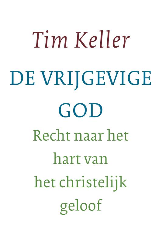 Productafbeelding: voorkant van De vrijgevige God