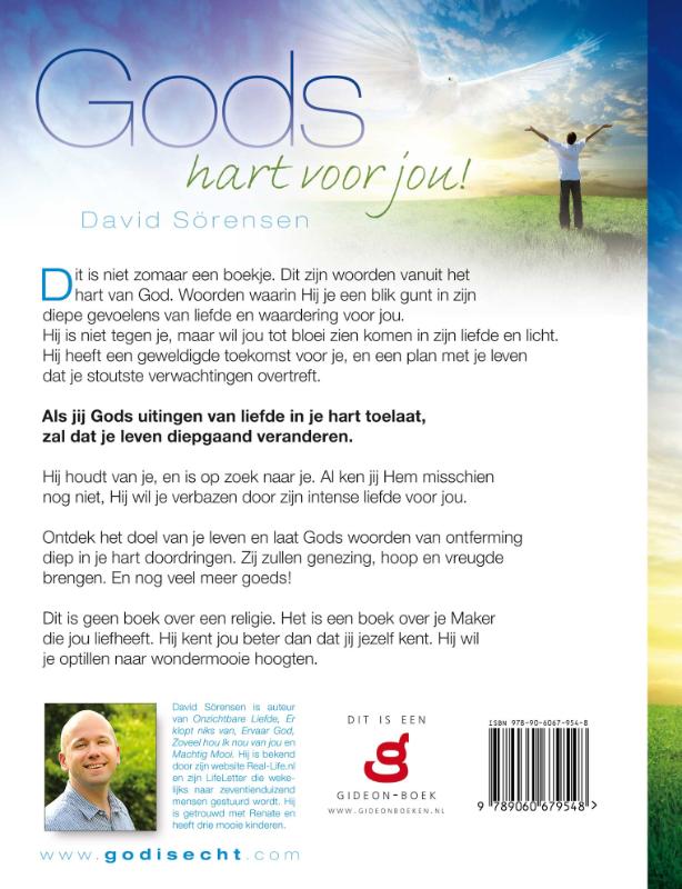 Productafbeelding: achterkant van Gods hart voor jou