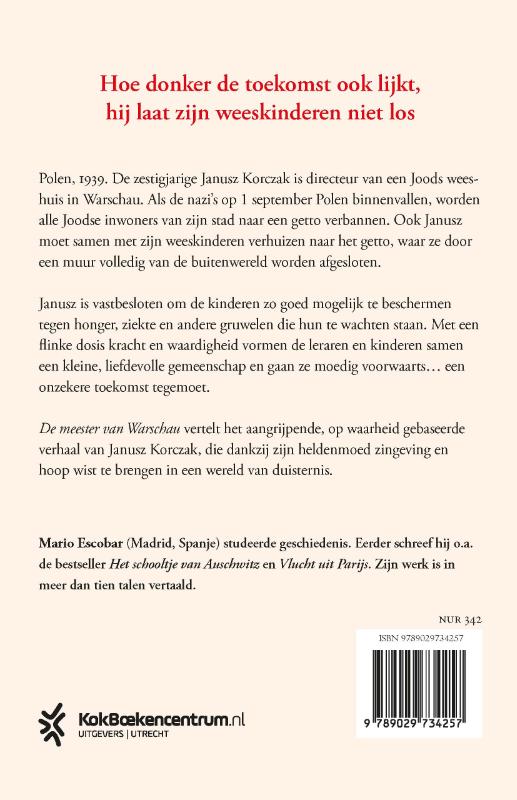 Productafbeelding: achterkant van De meester van Warschau