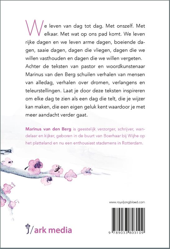 Productafbeelding: achterkant van Elke dag is een dag