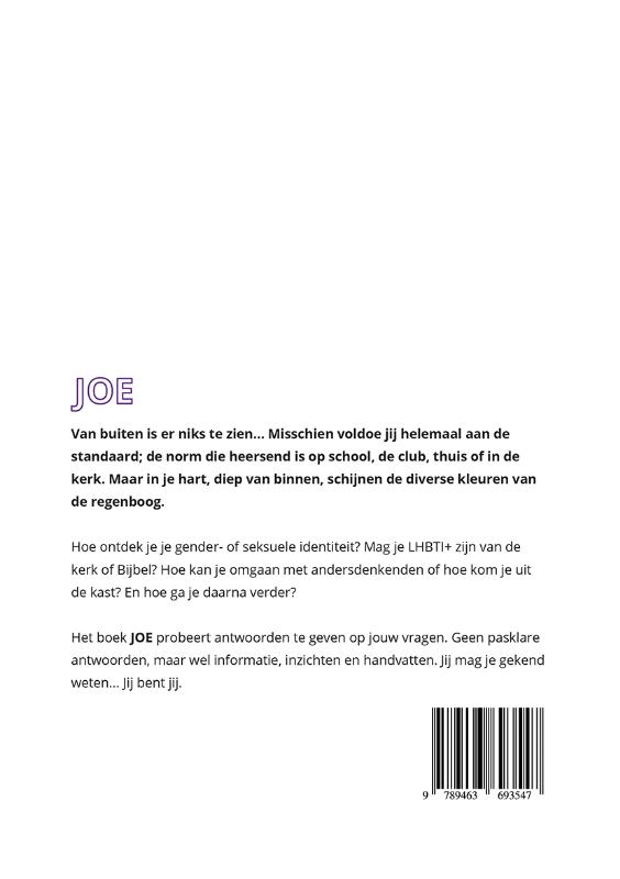 Productafbeelding: achterkant van JOE