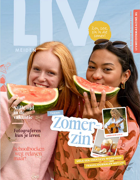 Productafbeelding: voorkant van Liv meidenmagazine Juni
