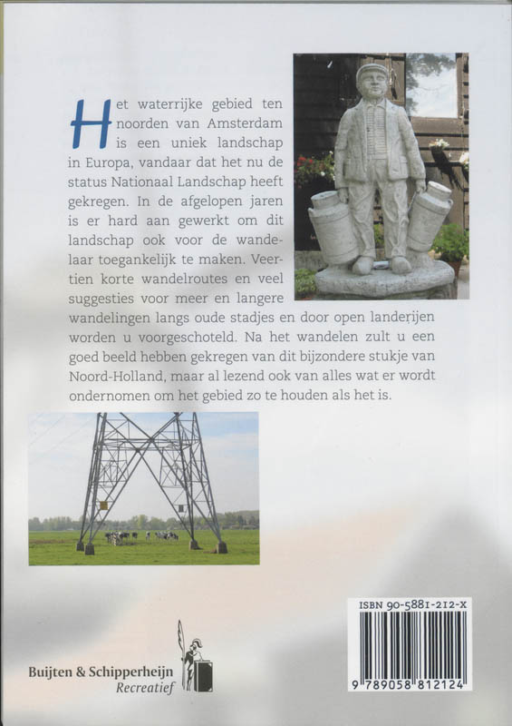 Productafbeelding: achterkant van Wandelen in Waterland