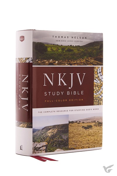 Productafbeelding: voorkant van NKJV - Studybible Full Colour