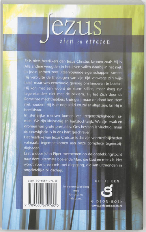 Productafbeelding: achterkant van Jezus zien en ervaren