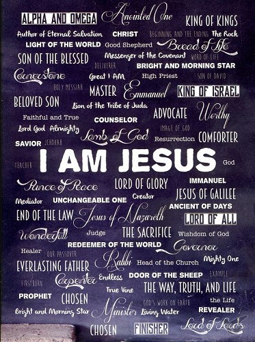 Productafbeelding: voorkant van Kaart I am Jesus