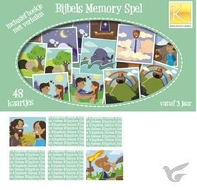 Productafbeelding: voorkant van Bijbels memoryspel (incl. verhalenboekje