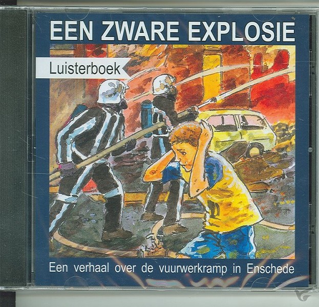 Productafbeelding: voorkant van Zware explosie LUISTERBOEK