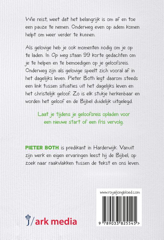 Productafbeelding: achterkant van Op weg