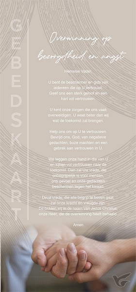 Productafbeelding: voorkant van Gebedskaart Overwinning