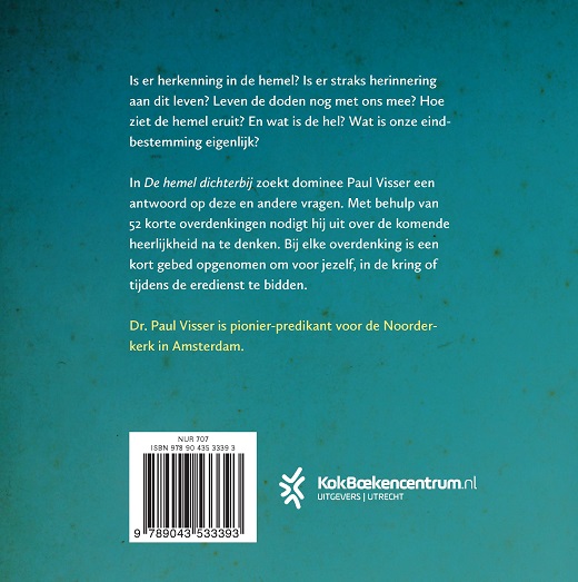 Productafbeelding: achterkant van De hemel dichterbij
