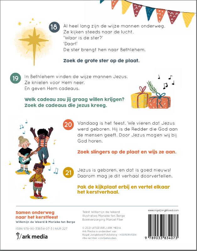 Productafbeelding: achterkant van Samen onderweg naar het kerstfeest