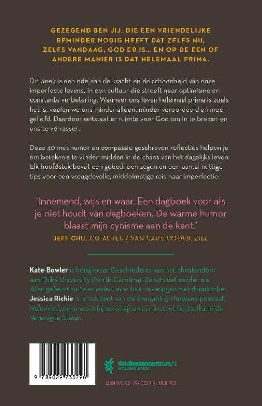 Productafbeelding: achterkant van Helemaal prima