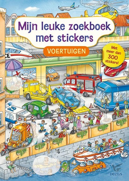 Productafbeelding: voorkant van Mijn leuke zoekboek met stickers - Voert