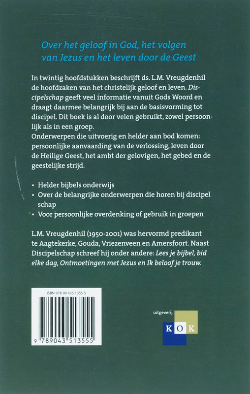 Productafbeelding: achterkant van Discipelschap