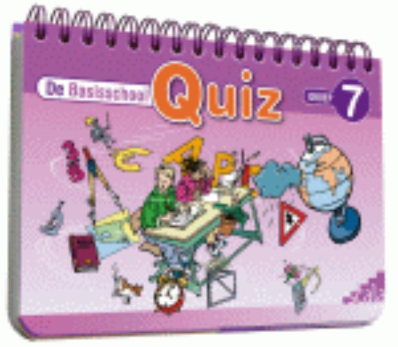 Productafbeelding: voorkant van De Basisschool Quiz Groep 7