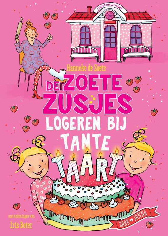 Productafbeelding: voorkant van De Zoete Zusjes logeren bij tante Taart