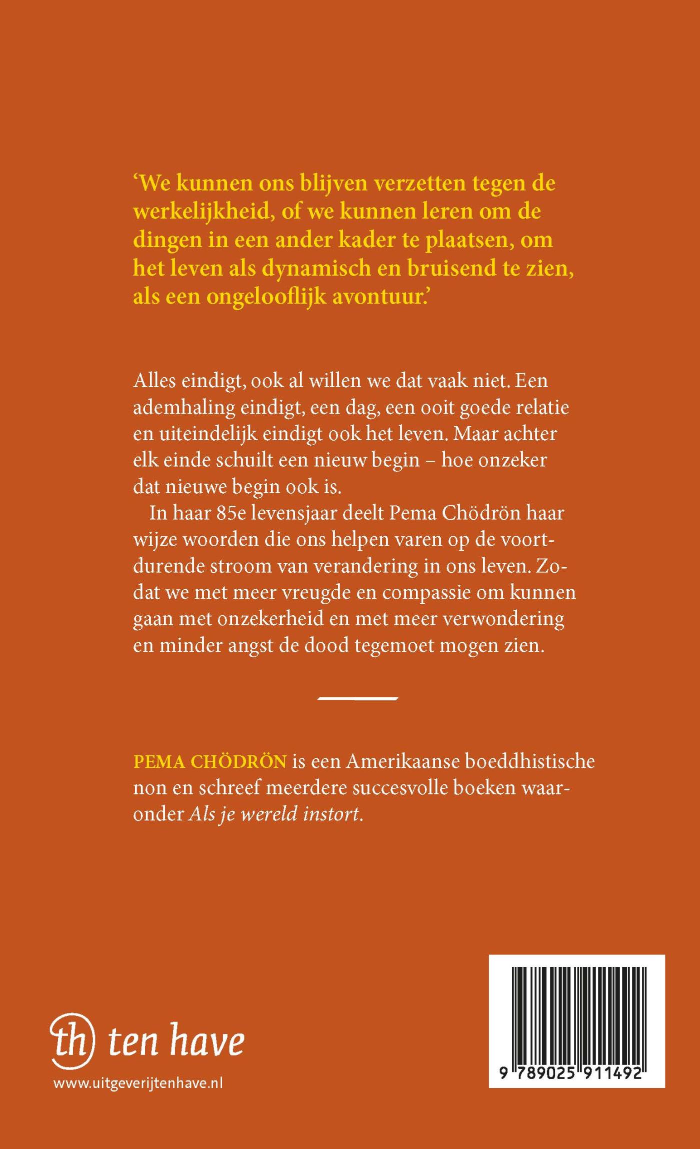 Productafbeelding: achterkant van Elk einde een nieuw begin