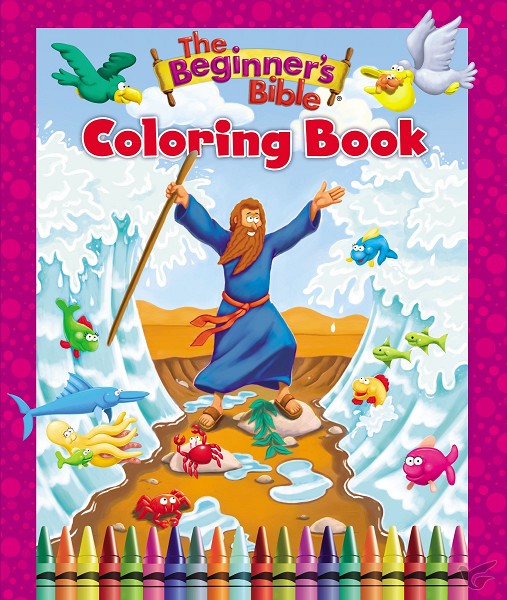 Productafbeelding: voorkant van The Beginner's Bible Coloring Book