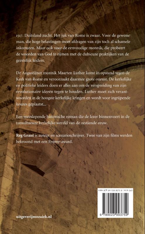 Productafbeelding: achterkant van Maarten Luther