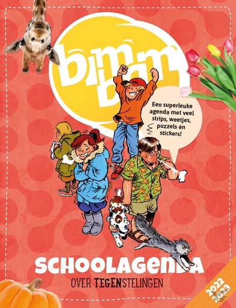 Productafbeelding: voorkant van BimBam schoolagenda 2022-23