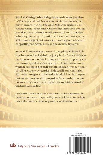 Productafbeelding: achterkant van Op lieflijke tonen