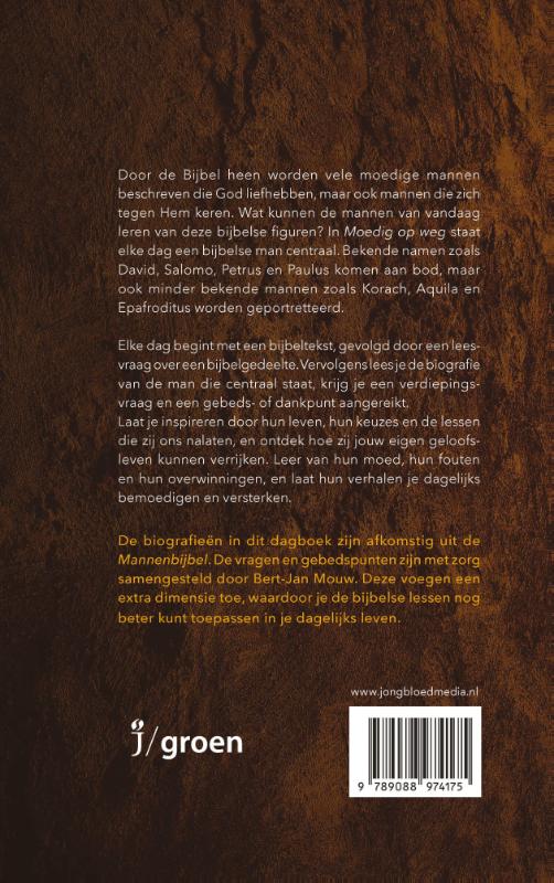 Productafbeelding: achterkant van Moedig op weg