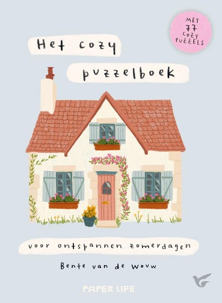 Productafbeelding: voorkant van Het cozy puzzelboek voor ontspannen zome