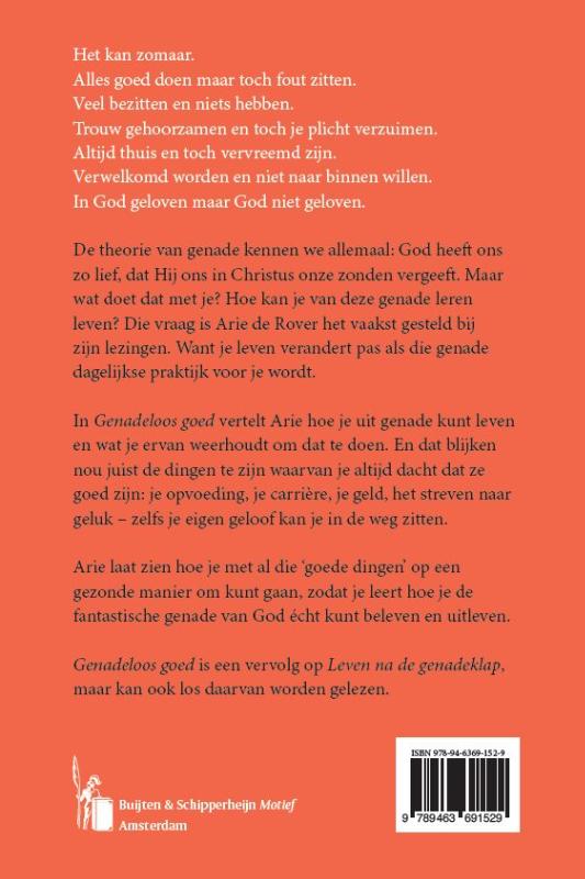 Productafbeelding: achterkant van Genadeloos goed