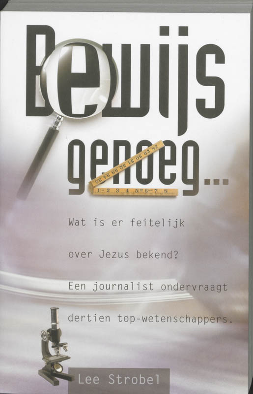 Productafbeelding: voorkant van Bewijs genoeg...