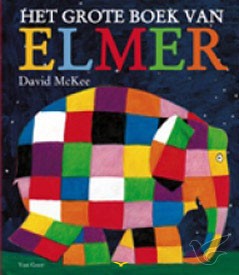 Productafbeelding: voorkant van Grote boek van elmer