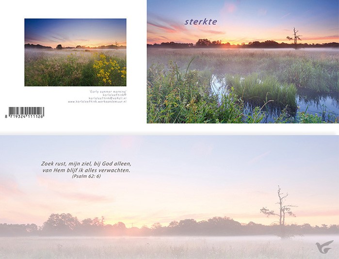 Productafbeelding: voorkant van Panoramawenskaart sterkte mt earl summer